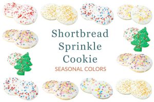 Shortbread Sprinkle Cookie - 6ct