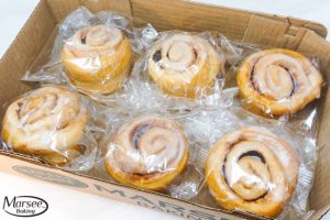 Cinnamon Roll Flat Icing - Large - Individually Wrapped - 6ct