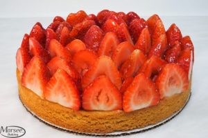 Fresh Strawberry Tart - 8 Inch - Available Tues-Sat