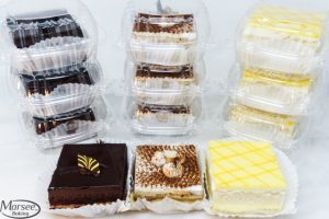 Assorted Baby Cakes - 3 inch - 4ea Chocolate Stout, Tiramisu, Lemon Cream